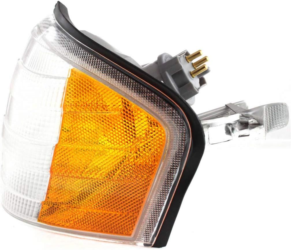 CarLights360: For 1996 1997 1998 1999 2000 Mercedes-Benz C230 Turn Signal/Parking Light Assembly Driver and Passenger Side Pair DOT Certified w/Bulbs | MB2520101 MB2521101