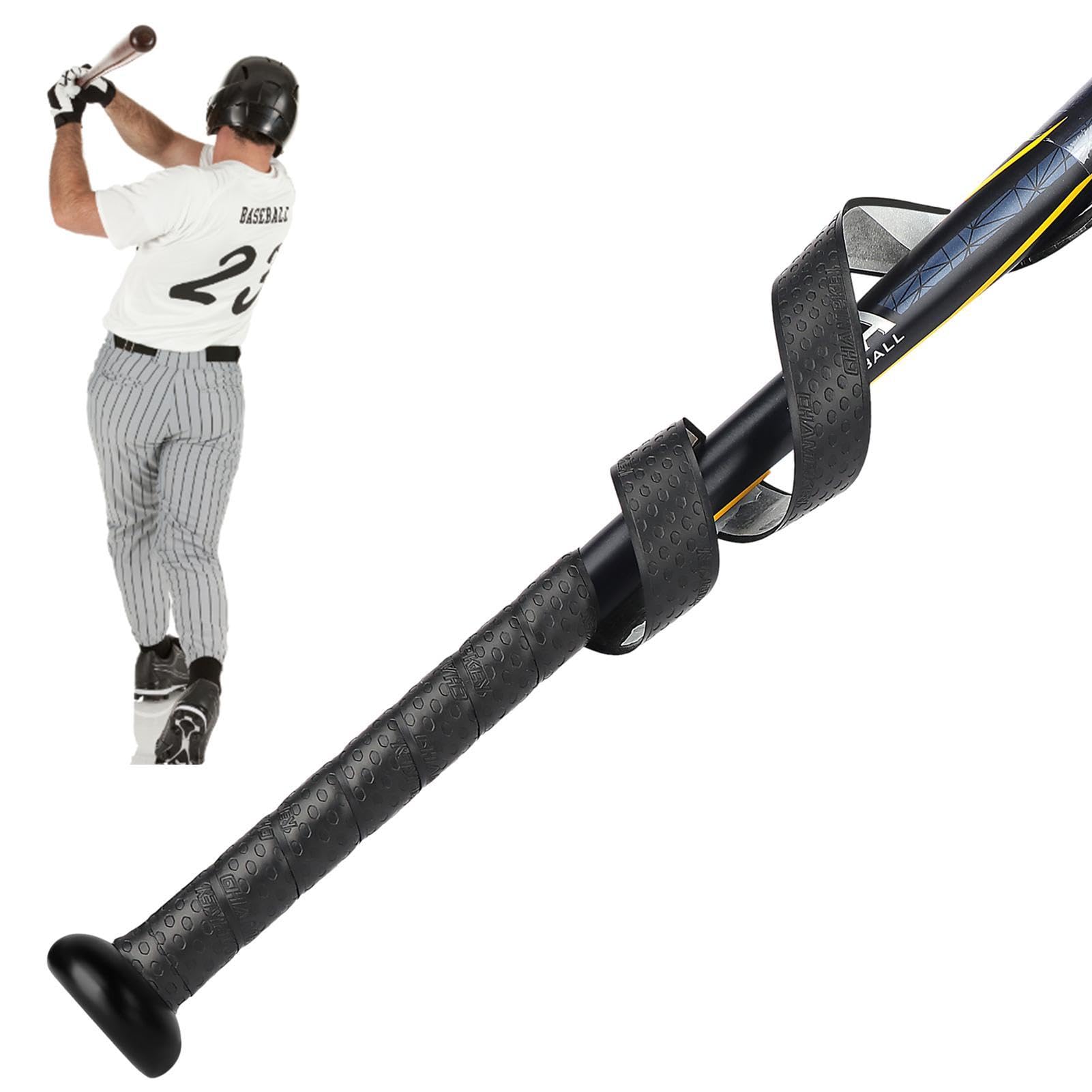Cinta de agarre para bate de béisbol, antideslizante, 1 m, precortada, sensación seca