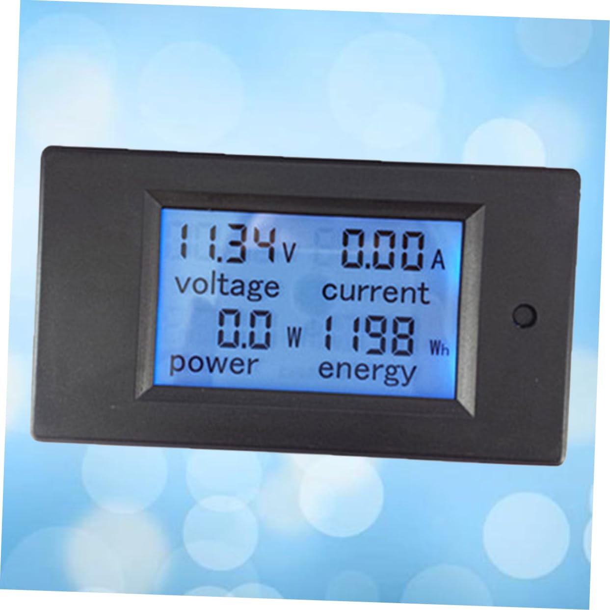 DOITOOL 20a Multifunción Medidor De Potencia Eléctrica Pantalla Lcd Voltaje y Corriente Preservación De Datos
