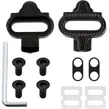 SPD Bike Cleats Compatible with Shimano SM-SH51 Cleats for Spining Peloton Indoor Cycling Clips & Mountain MTB Bike Shoes Bicycle Cleat Clips Set
