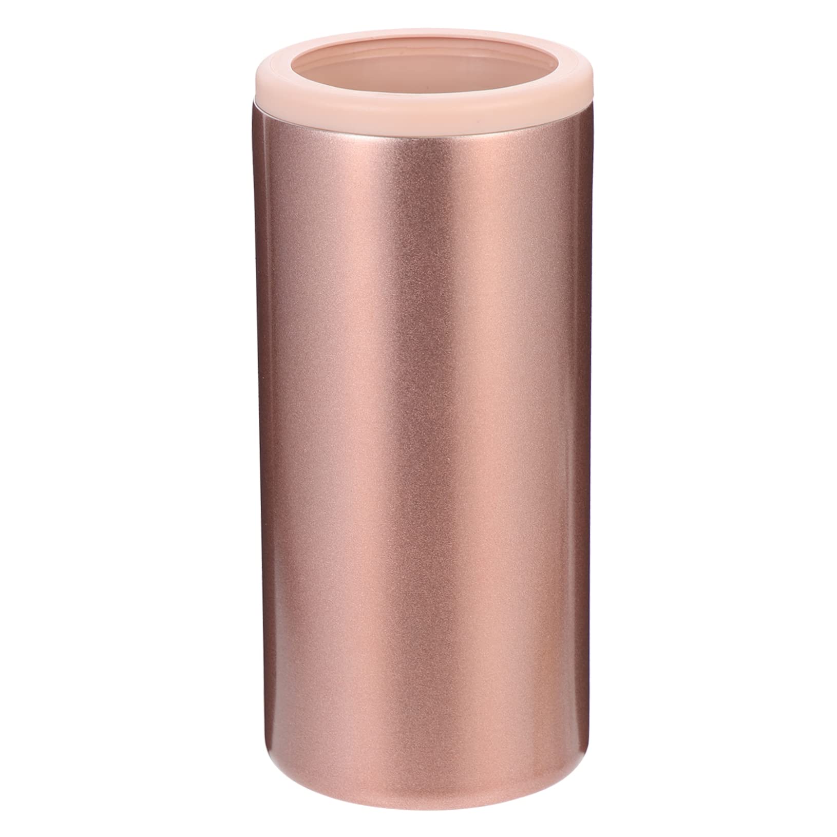 HOLIDYOYO Cold Can Beer Can Cover Truly Beverage Chiller Cup Holders for Drinks Insulated Cup Insulated Can Can Cooler Double Wall Cooler Holder Rose Gold Stainless Steel