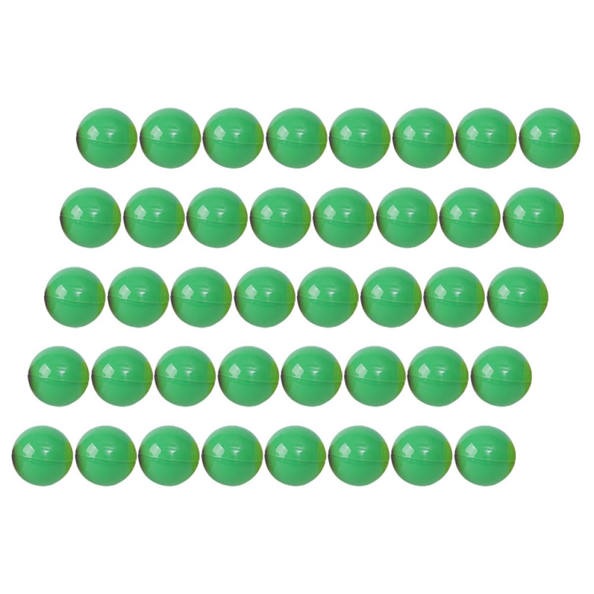 BRIGHTFUFU 50pcs Vending Colored Bingo Balls Raffle Party Supplies Balls Raffle Balls Round Balls