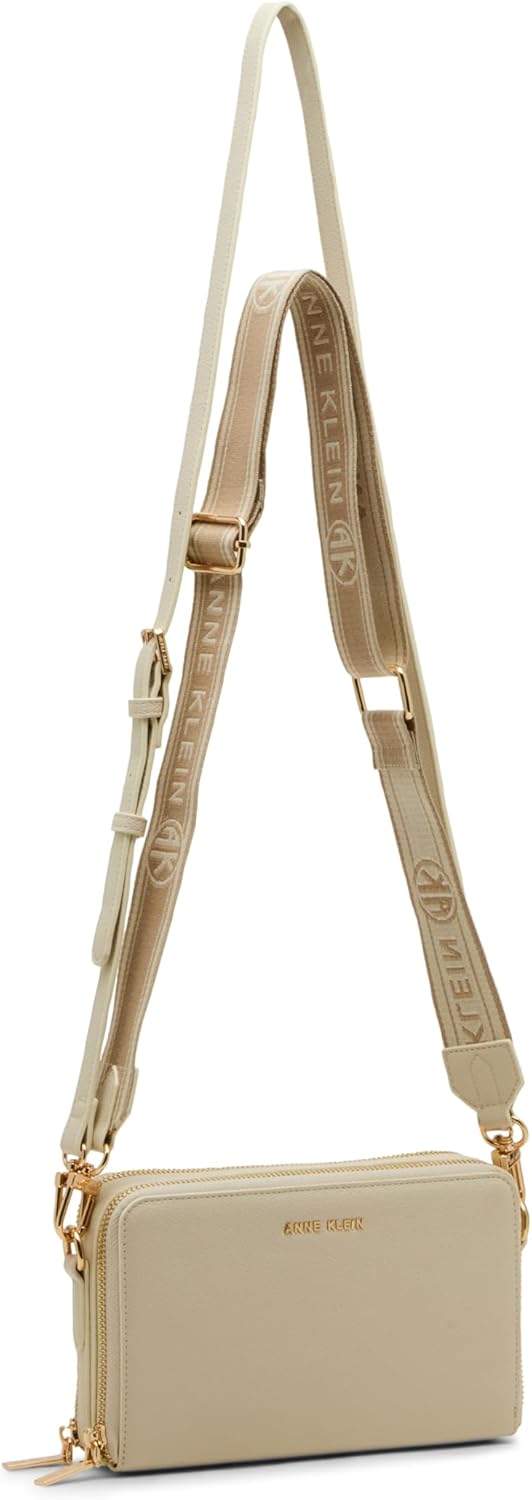 Anne Klein Women's Ak 3 Piece Gift Set with Double Zip Camera Crossbody - Image 4