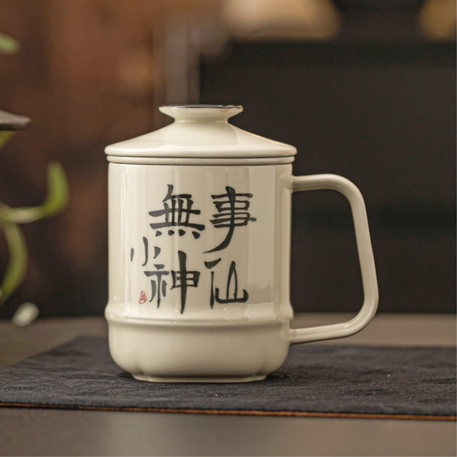 Ręcznie malowany kubek ceramiczny 300 ml