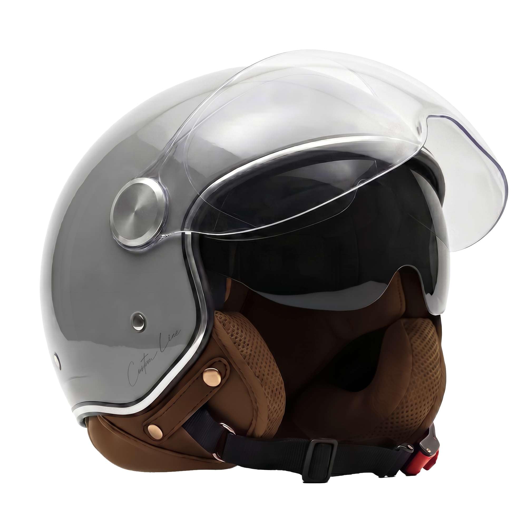 Cecotec Casco Moto Abierto Tipo Jet UrbanShield Casco Motocicleta Jet XS