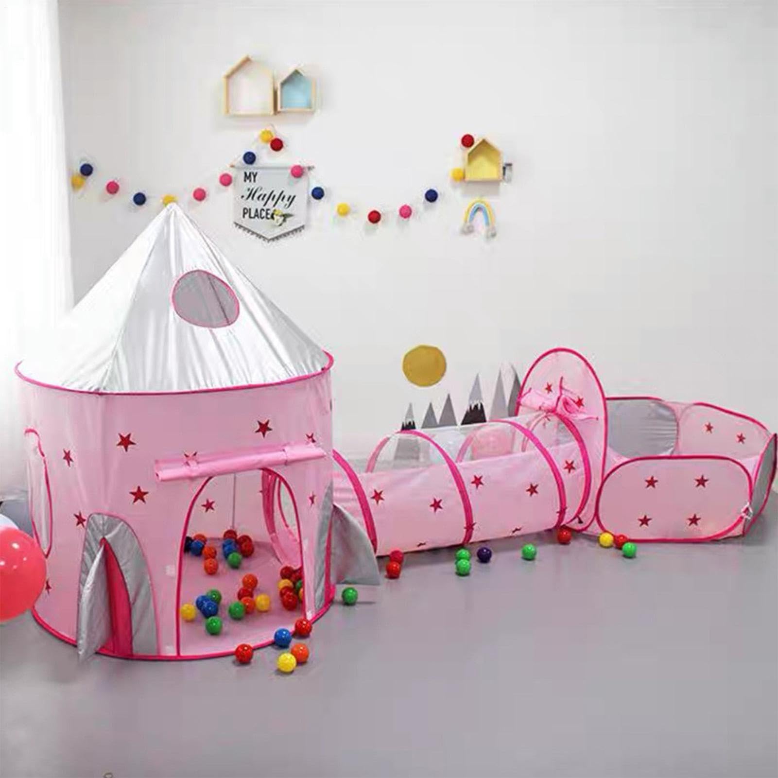 Tienda De Infantil Tienda Plegable con Piscina de Bolas