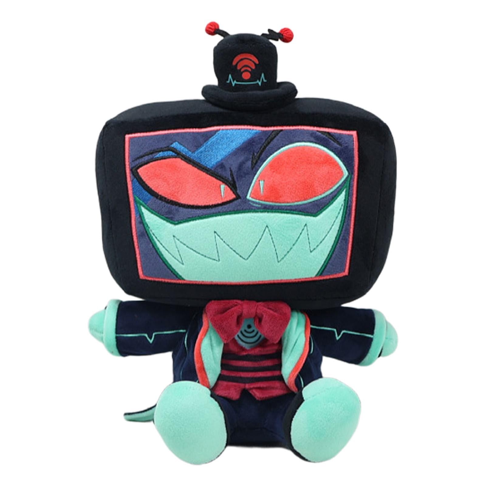 HMifjUM Hazbin Hotels Plush Toy - Cute Stuffed Animal Figure Doll Plushs Cushion Pillow Collectible Brain Rot Plush Stuffed Figure Anime Cartoon Collectable Plushies Toy Throw Pillows Gift for Fans