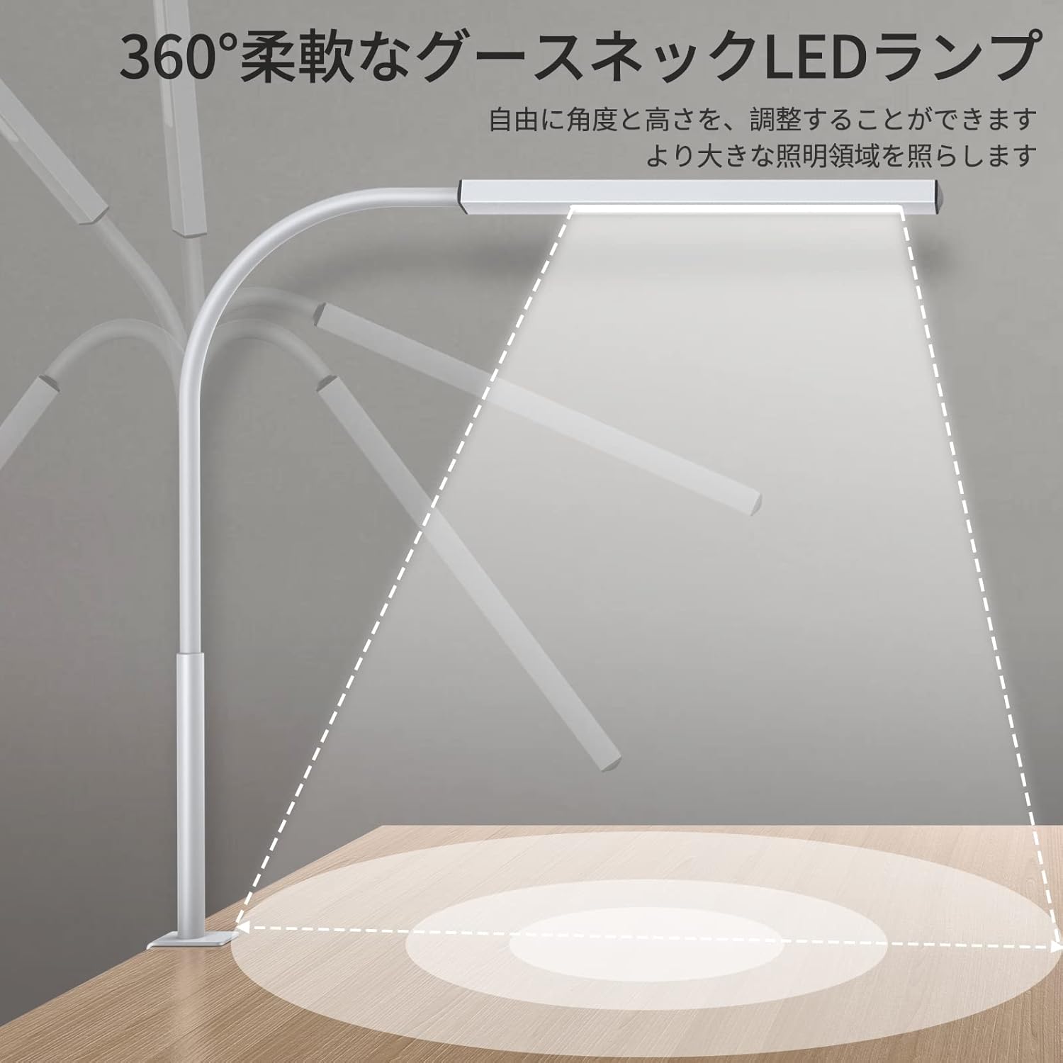 トラスト デスクライト Led 電気スタンド 高輝度クリップライト360 回転アームライト 目に優しい Pc作業 仕事 勉強人気 省エネ おしゃれ テーブルライト 学習机 台灯 勉強 机 ライト明るい ライト読書灯 Tonna Com