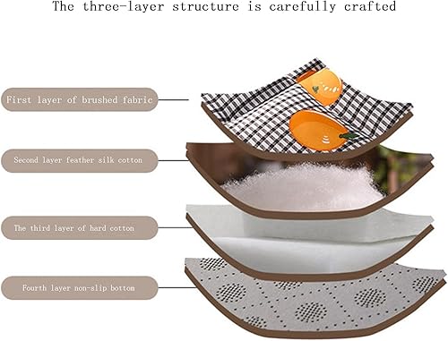 Miniatura 5 de DaoGeSir Colchón de futón grueso con parte inferior antideslizante, colchón de suelo japonés, tamaño individual, matrimonial, queen, king, tatami,