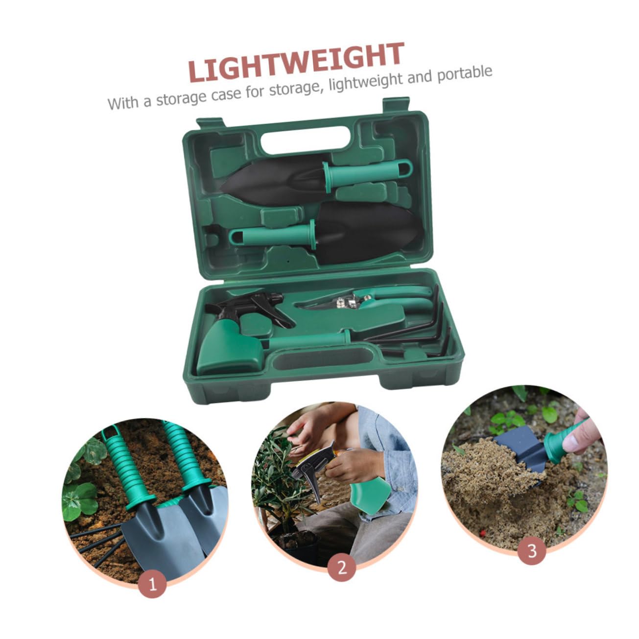 Toddmomy Outils de Jardin avec Pelles et Râteaux Kit Outils de Jardinage pour Plantation et Rangement