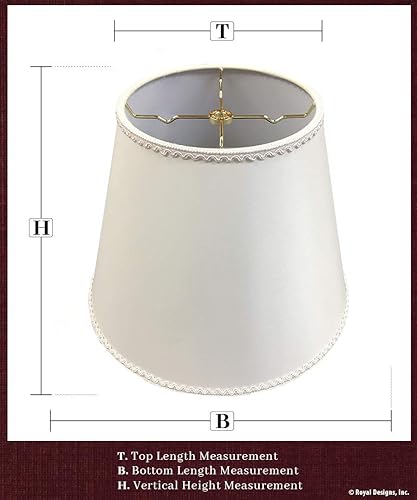 Miniatura 3 de Royal Designs, Inc. Designer Empire HB-645-14DBLU-1 - Persiana de tapa dura con borde elegante, azul oscuro, 8 x 14 x 11 pulgadas