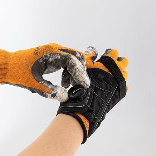 Miniatura 6 de SOZO Boa Micro Muñequera ajustable, soporte con férula para túnel carpiano, tendinitis, artritis, lesiones de muñeca y dolor (izquierda, mediano)