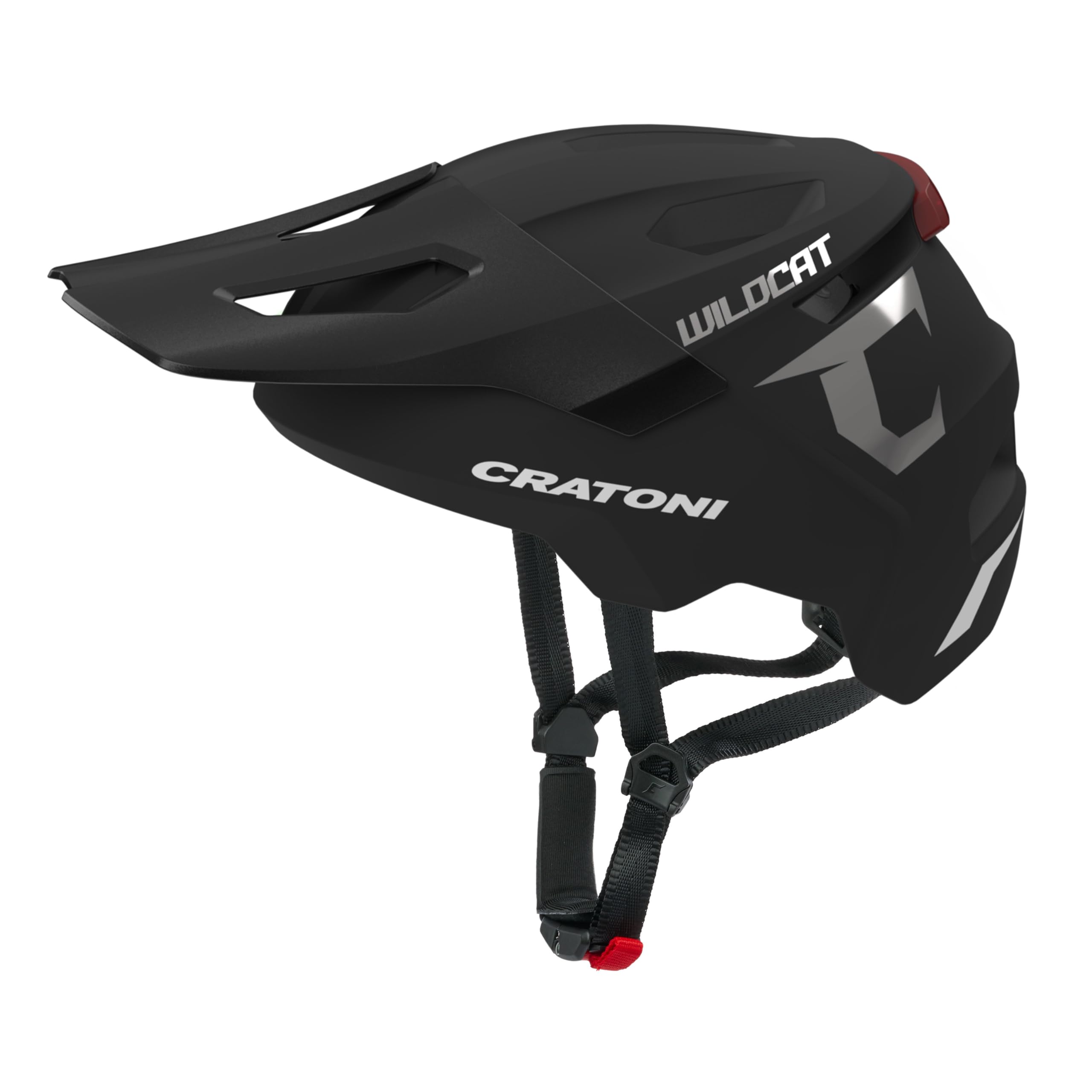Cratoni Wildcat LED S/M 49-56 cm Kinderhelm Fahrradhelm MTB-Helm Allroundhelm
