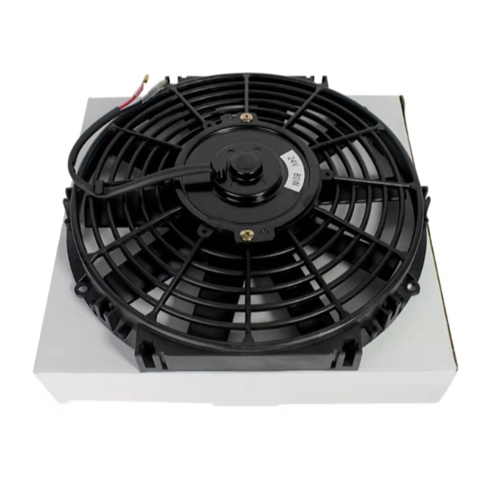Ventola Universale Modifica Installazione Auto 2400 Giri/Min 290mm Di Raffreddamento Per Del Radiatore Per Da 10 Pollici 80 W 12 V/24 V Ventola Raffreddamento