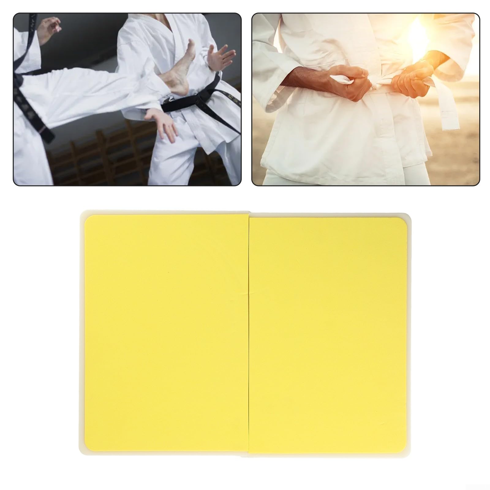 Break Board per Taekwondo Training Endurance gamma da 15 kg a 110 kg (giallo (sotto i 10 anni))