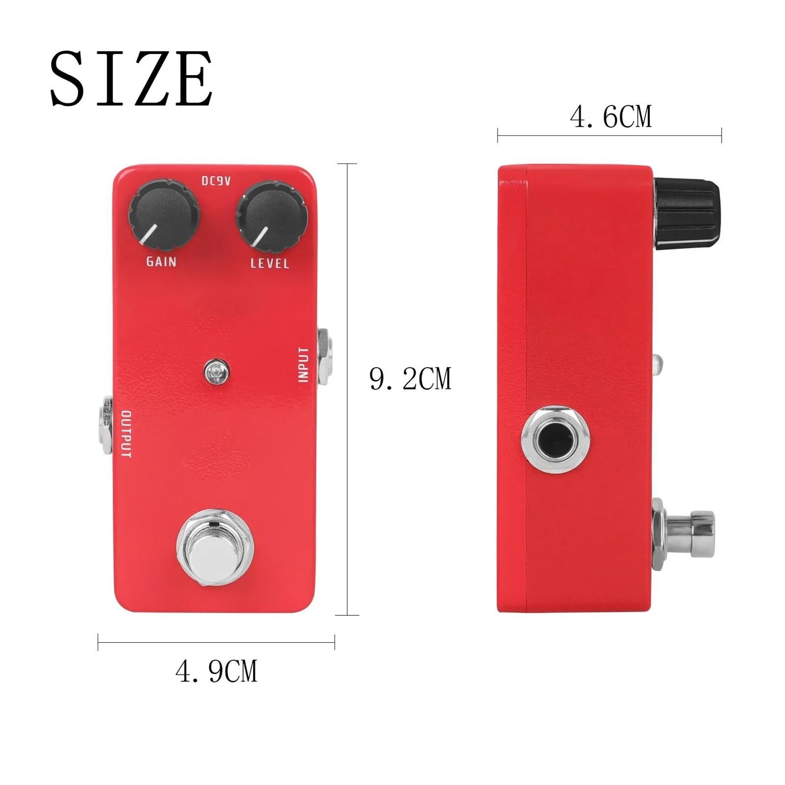 Pédale D'effets Pour Guitare Électrique Retro Ensemble True Bypass Mono Accessoires