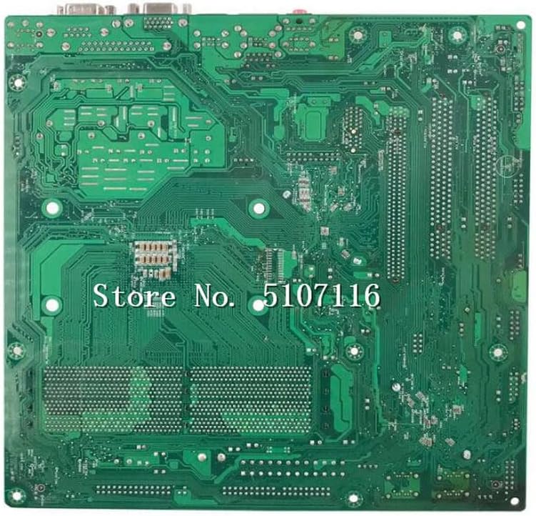 Bottom view of the BooiParts N1996 Desktop Motherboard