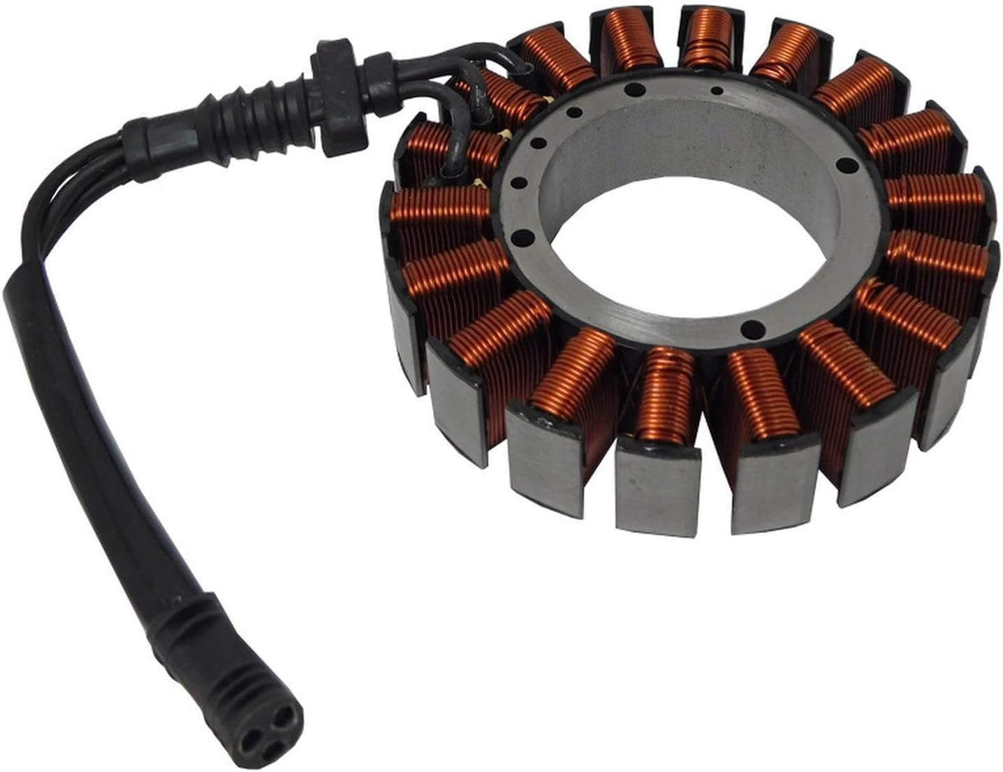 OEG Parts New Stator Compatible With Harley Davidson Dyna Fat Bob Low Rider Street Bob Super Glide Switchback Fat Boy Deluxe Pro-Street Heritage Springer Slim Rocker Road Glide 30017-08, 30017-08A