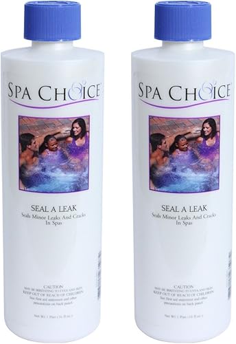 Spa Choice 472-3-5071-02 Seal A Leak para spas y jacuzzis, 1 pinta, paquete de 2
