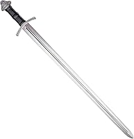 Vista 2 de Cold Steel Viking Sword with Leather and Wood Scabbard Black
