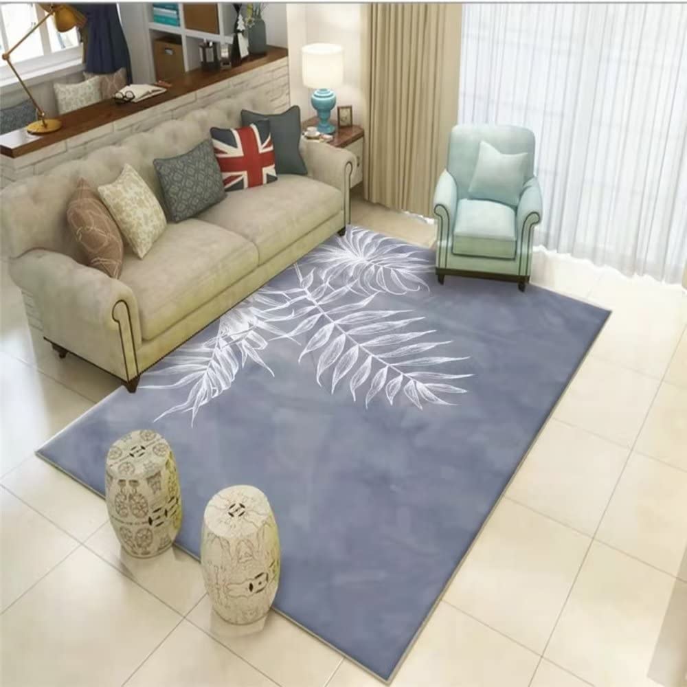 Tapis à motifs rétro anti-poussière pour rénover un salon froid ou une chambre d'ado