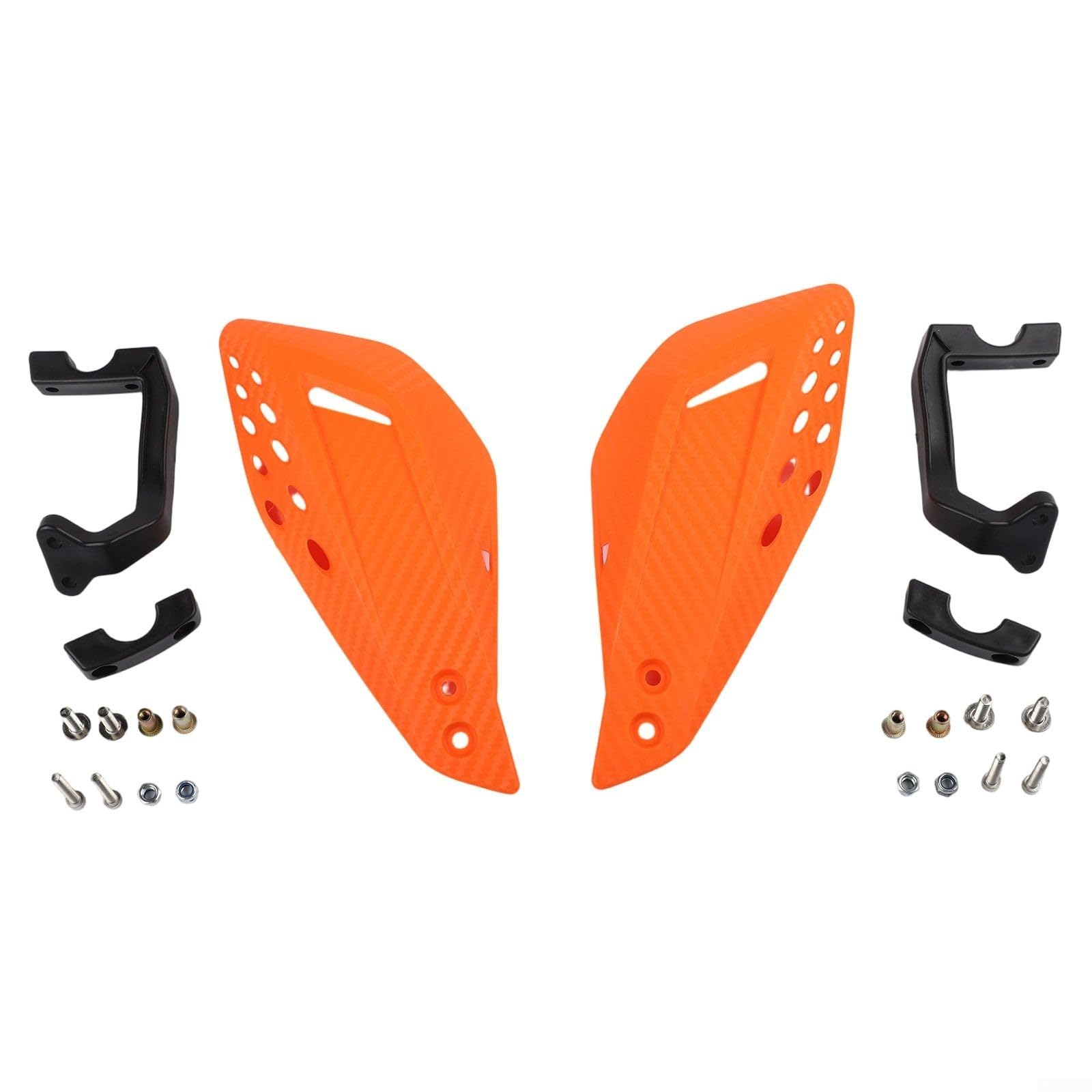 Motocross Hand Guards Dirt For Bike Handlebar Protectors For ATV UTV Hand Shields Windproof Brush Guards Off Road Hand Defenders Aluminum Alloy Handguard Set(white) — view 12