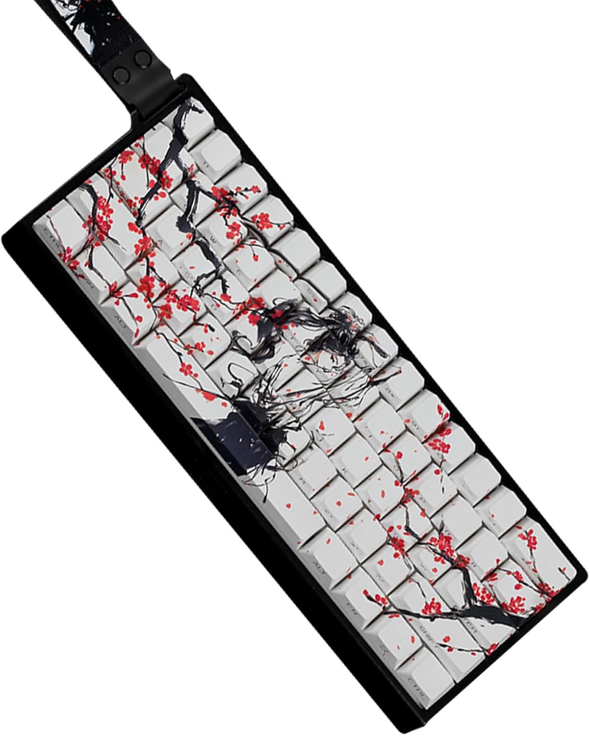 Original Profile Keycaps PBTs Dyes Sublimations Side Print Keycap for Small Mechanical Keyboards 60% 68% Layout Side Printed Keycaps