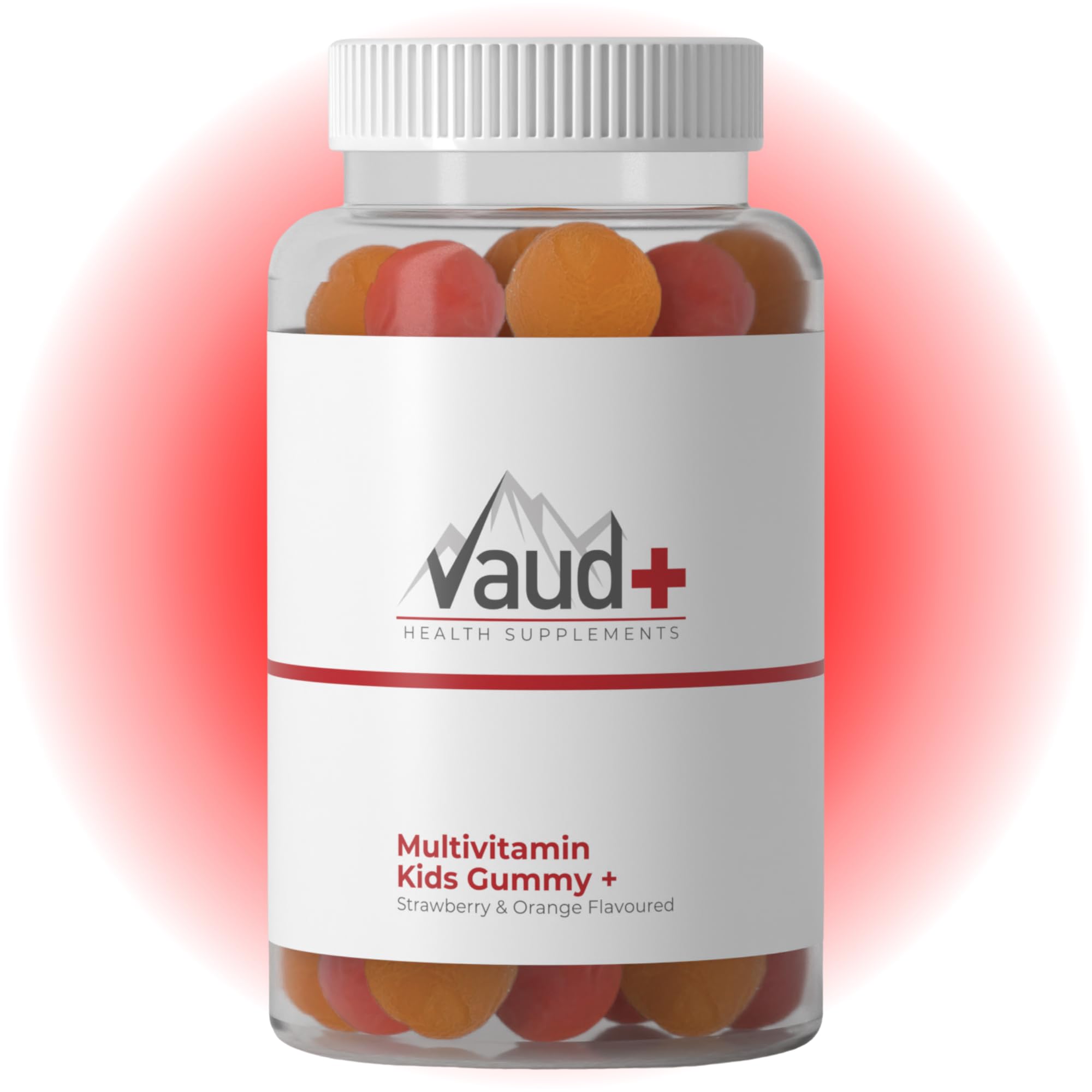 VAUD Kinder Multivitamin Gummys – Vitamin C, D, A & Zink – ohne Gelatine