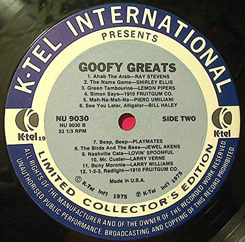 Goofy Greats: 24 Original Hits (USA Import) [VINYL LP ...