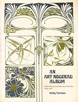 Paperback Art Nouveau Album Book