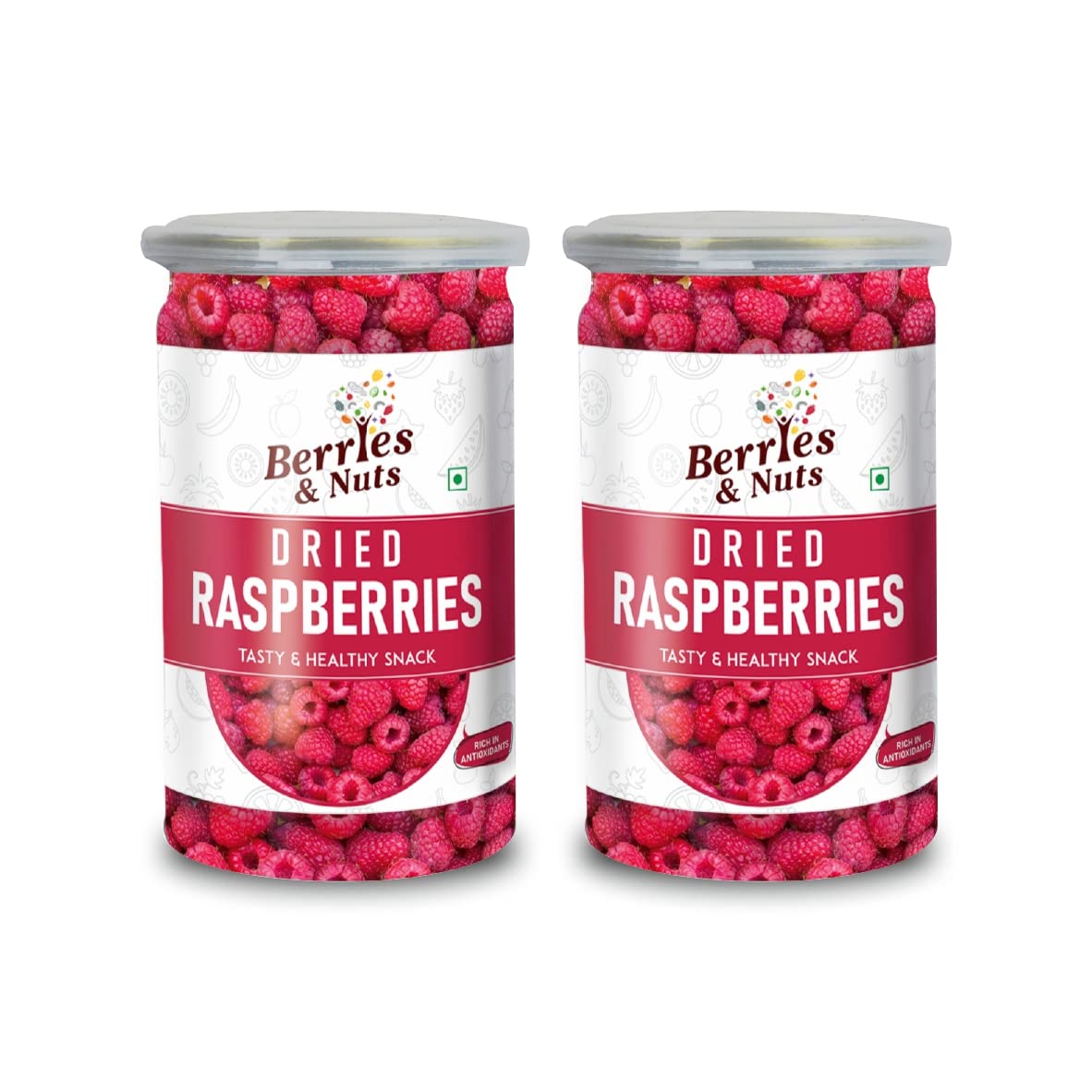 Berries and Nuts Premium Dried Rasphberries | Dehydrated Raspberries | 2 Bottles of 180 Grams (B09P6JLGWQ) Amazon Price History, Amazon Price Tracker