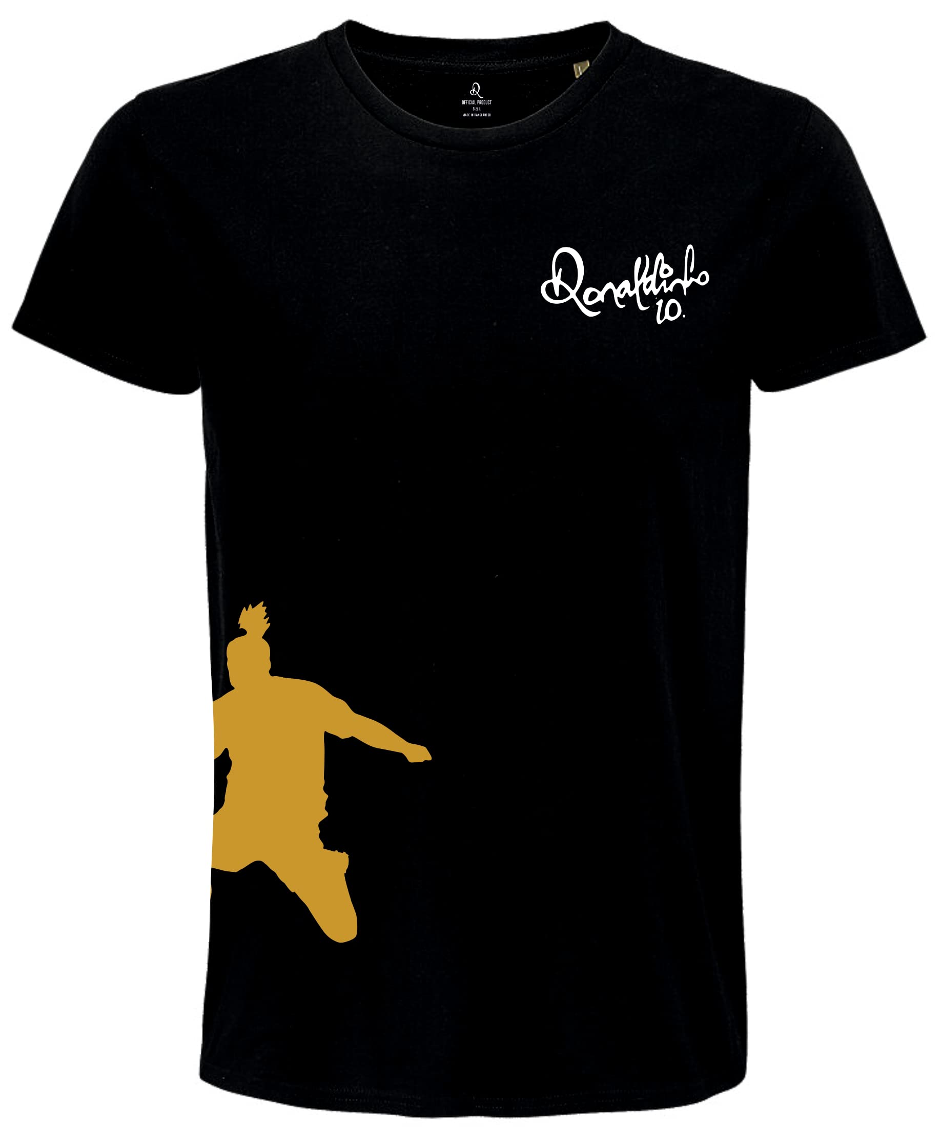 Ronaldinho10 T-Shirt Schwarz