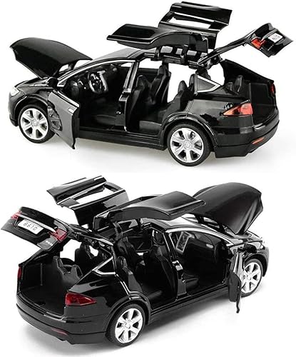 Miniatura 61 de Vehículos de juguete fundidos a presión a escala 1:24 modelo X de aleación para niños, juguete de juguete de automóvil, juguete de aleación con 1:24