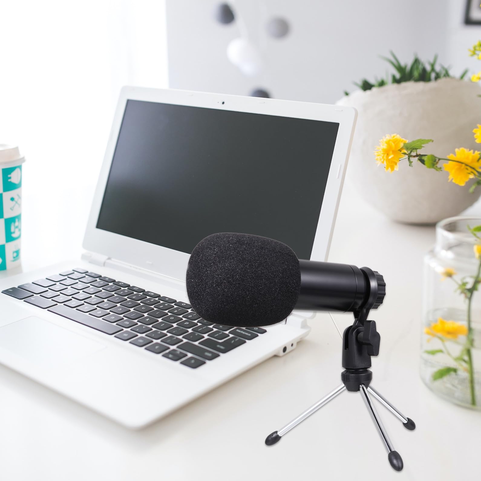 UPKOCH 1satz USB Kondensator Mikrofon Mit Mikrofon Stativ Für Pc Und Laptop Für Aufnahmen Karaoke Und Voice Chats Geräuschreduzierung Einfache Installation Teiliges