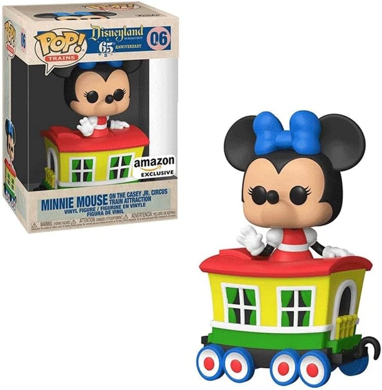 POP! Train: Casey Jr - Minnie Mouse In Car 6 - Disneyland 1955 - Collectable Vinyl Figure - Gift Idea - Official Merchandise - Toys for Kids & Adults - Model Figure for Collectors and Display