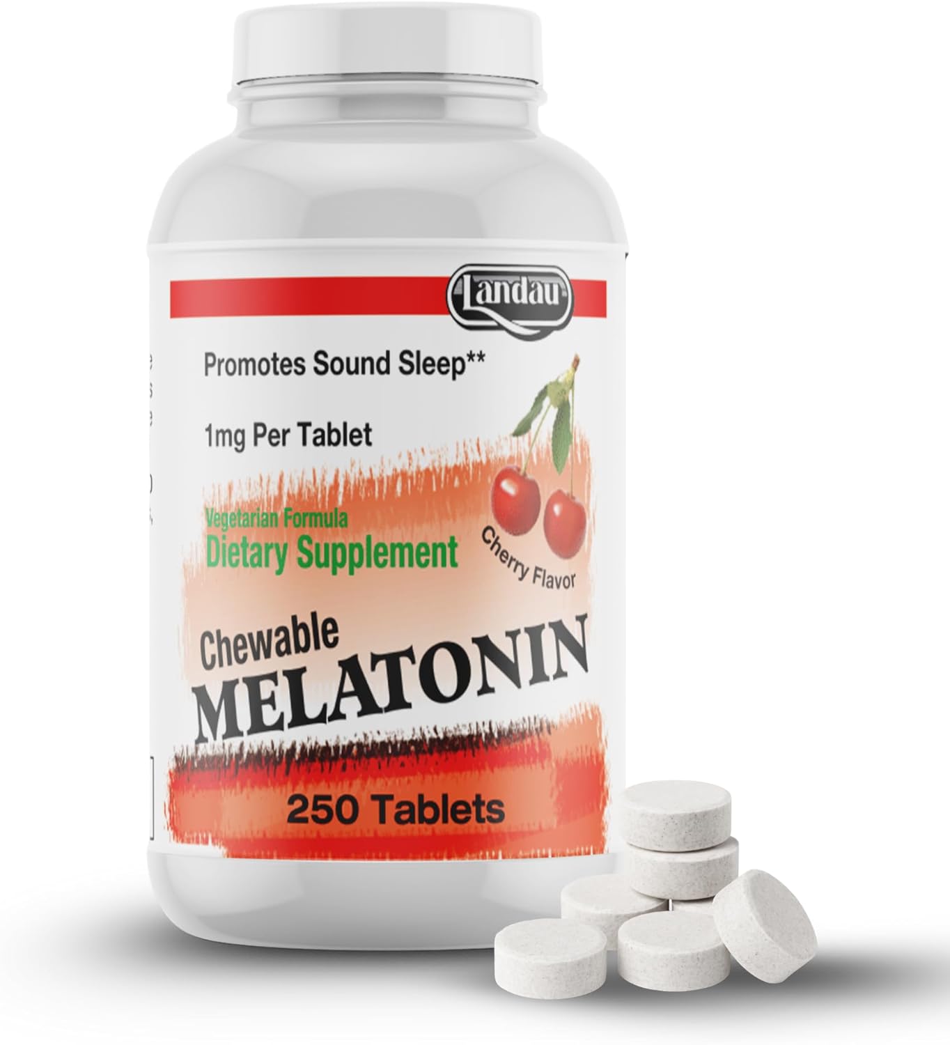 Landau Chewable Melatonin 1 mg (250)