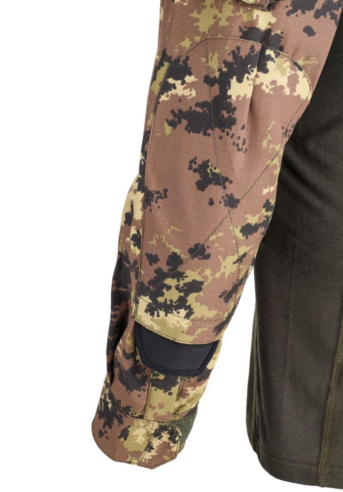 Defcon5 Combat Shirt Tiger 3267 Tasche sui Gomiti per Protezioni Soft (Vegetato ITA, 2X-Large)