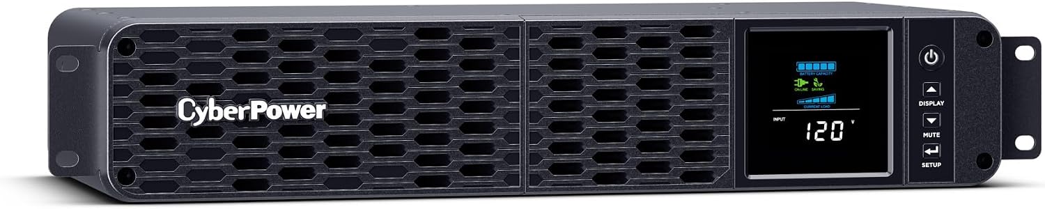 CyberPower CP1500PFCRM2U PFC Sinewave UPS Battery Backup