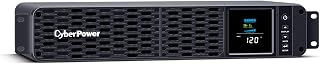 CyberPower CP1500PFCRM2U 1500VA/1000W PFC Sinewave UPS: Short Depth 2U Rackmount Battery Backup, AVR, 8 Outlets, Surge Protection