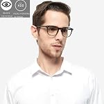 Henotin 3 Pack Blue Light Blocking Reading Glasses,Spring Hinge Computer Readers for Men Women,Anti UV Ray Filter Eyeglasses
