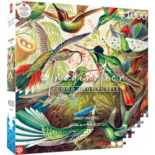 Ernst Haeckel Hummingbirds Puzzle 1000 pcs