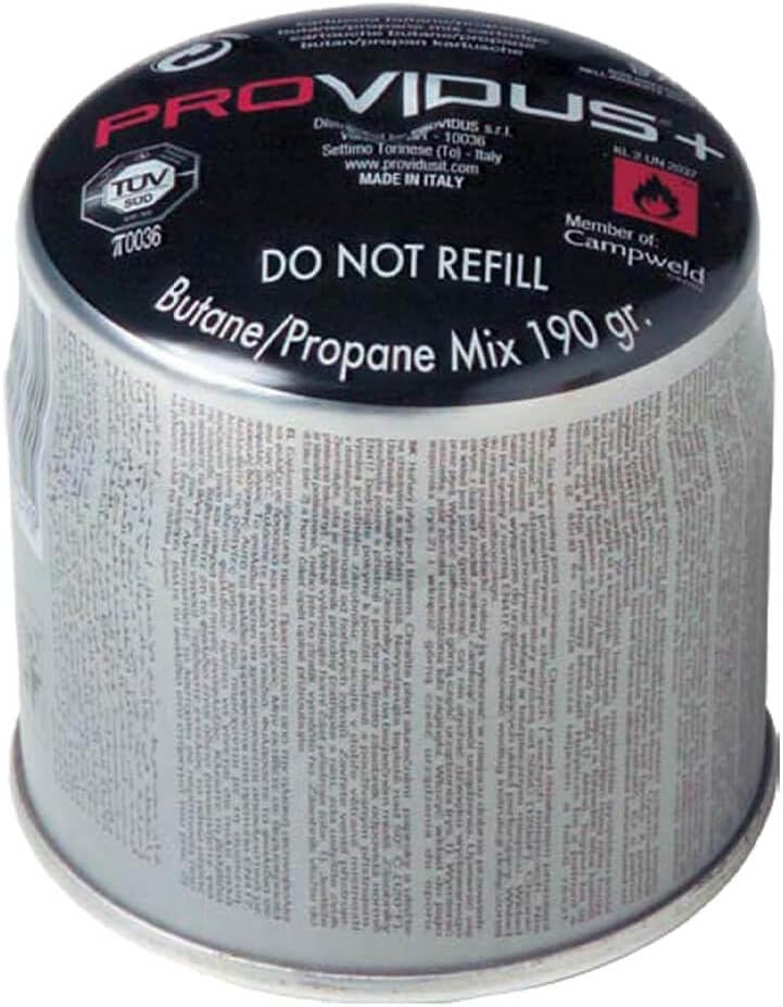 Pierceable Butane / Propane Mix 190gr