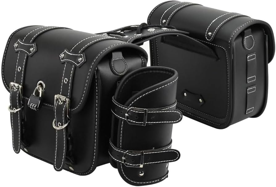 バイク サイドバック サドルバック 左右セット サイドバッグ 左右セット バイク汎用 大容量 アメリカン サドルバッグ