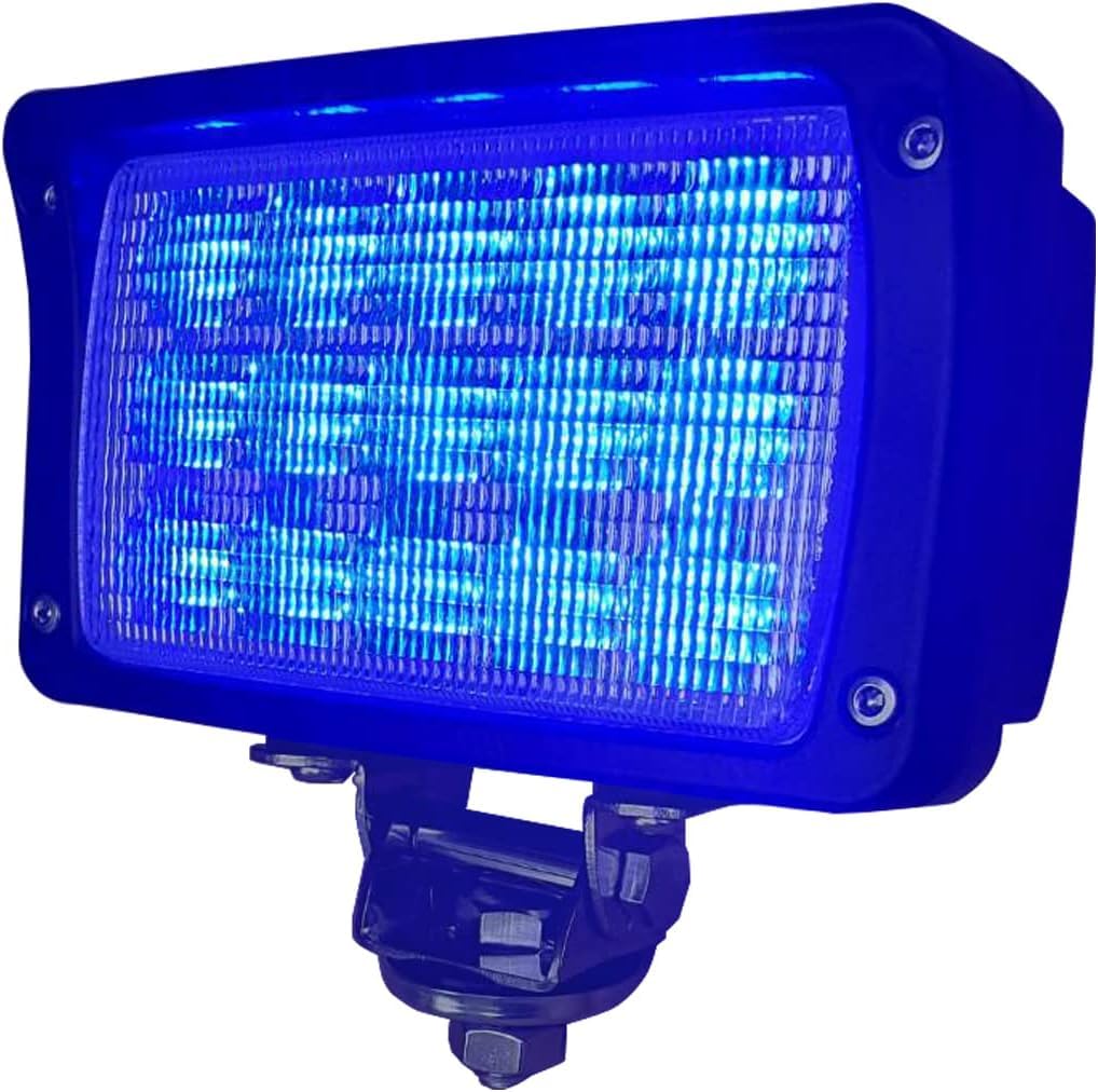 Amazon.co.jp: LED 45W 広角タイプ 90度 青光 ブルー 角型 作業