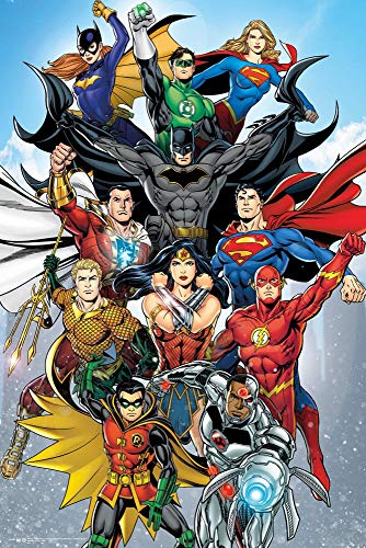 DC Comics Poster Rebirth Vertical