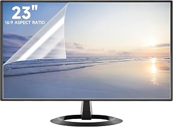 2 Pack 23 Inch Anti Glare Computer Screen Cover, Eye Protection Matte Anti Scratch Anti Glare Film for 23 with 169 Aspect Ratio Widescreen Monitor