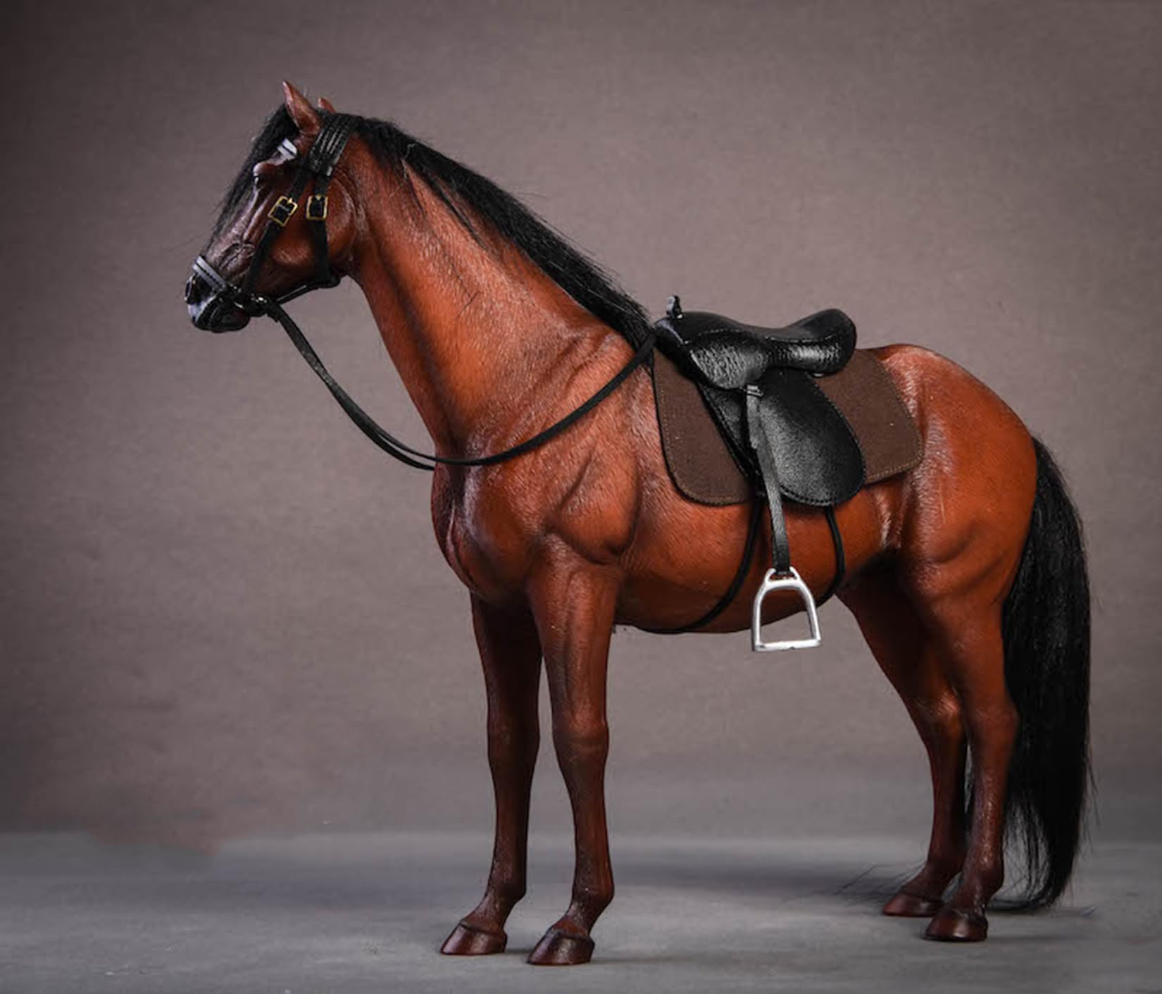 Amazon.co.jp: 1/12 サイズ ホース 馬 競走馬 ハノーファー
