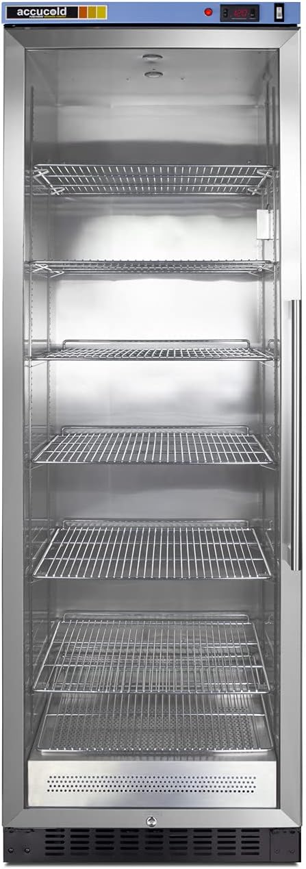 Summit Appliance PTHC155GCSSLHD Single Chamber Passive Heating Blanket Warmer with a Self-Closing Glass Door, Stainless Steel Interior, Left Hand Door Swing, Stainless Steel Cabinet and Lock