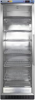 Summit Appliance PTHC155GLHD24 Wide Blanket Warmer; 12.17 cu.ft. Capacity; Double Pane Tempered Glass Door; Stainless steel interior; Digital Thermostat, Cantilevered Shelving System