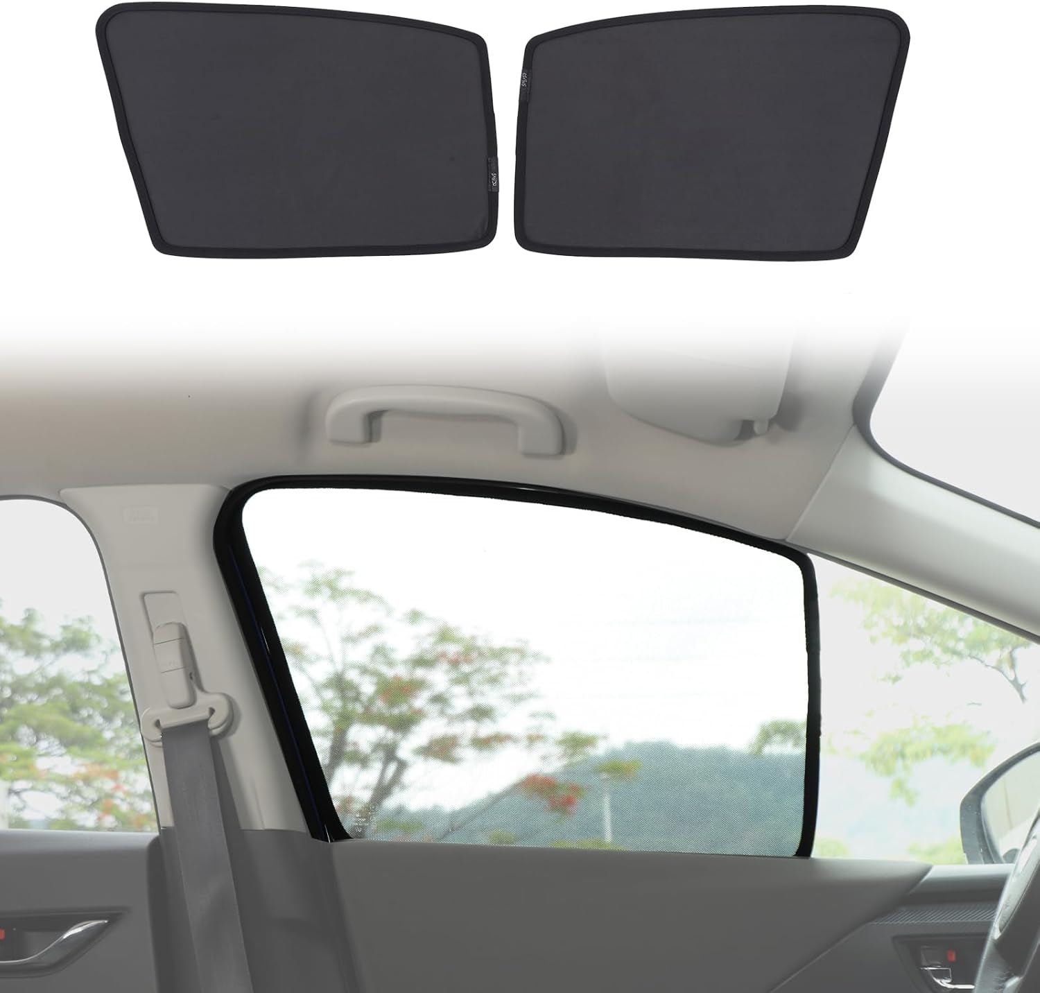 Window Shades Compatible with Subaru Crosstrek 2024 2025 Car Windshield Sun Shade Sun UV Rays Privacy Protection for Camping，Window Sun Shades for Block Heat & UV Protection (Front Side Window)